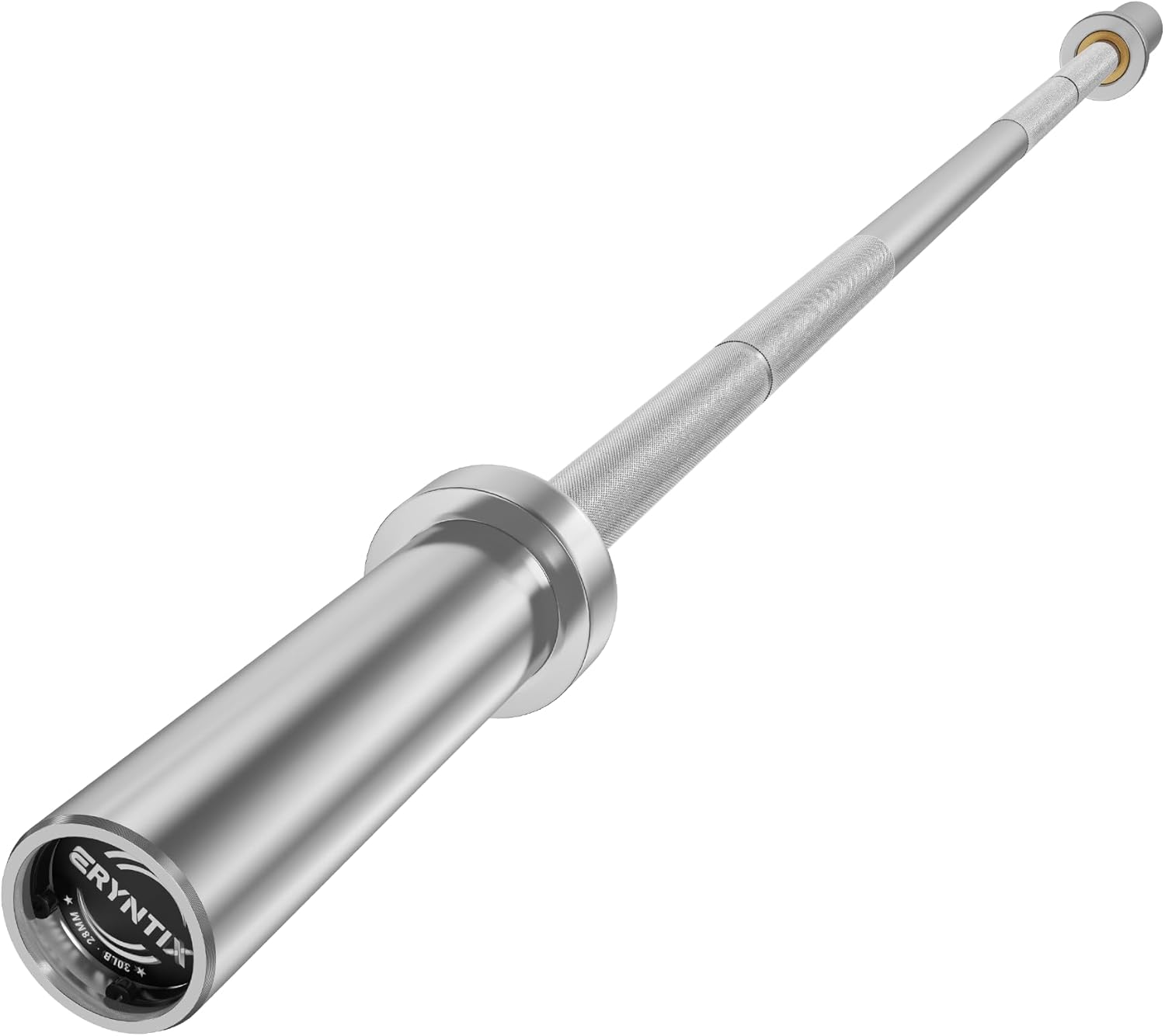 ERYNTIX Olympic Barbell Bar (2”) - 4FT/6FT/7FT Straight & EZ Curl Options