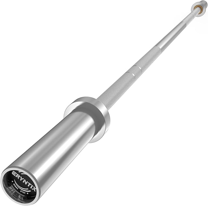 ERYNTIX Olympic Barbell Bar (2”) - 4FT/6FT/7FT Straight & EZ Curl Options