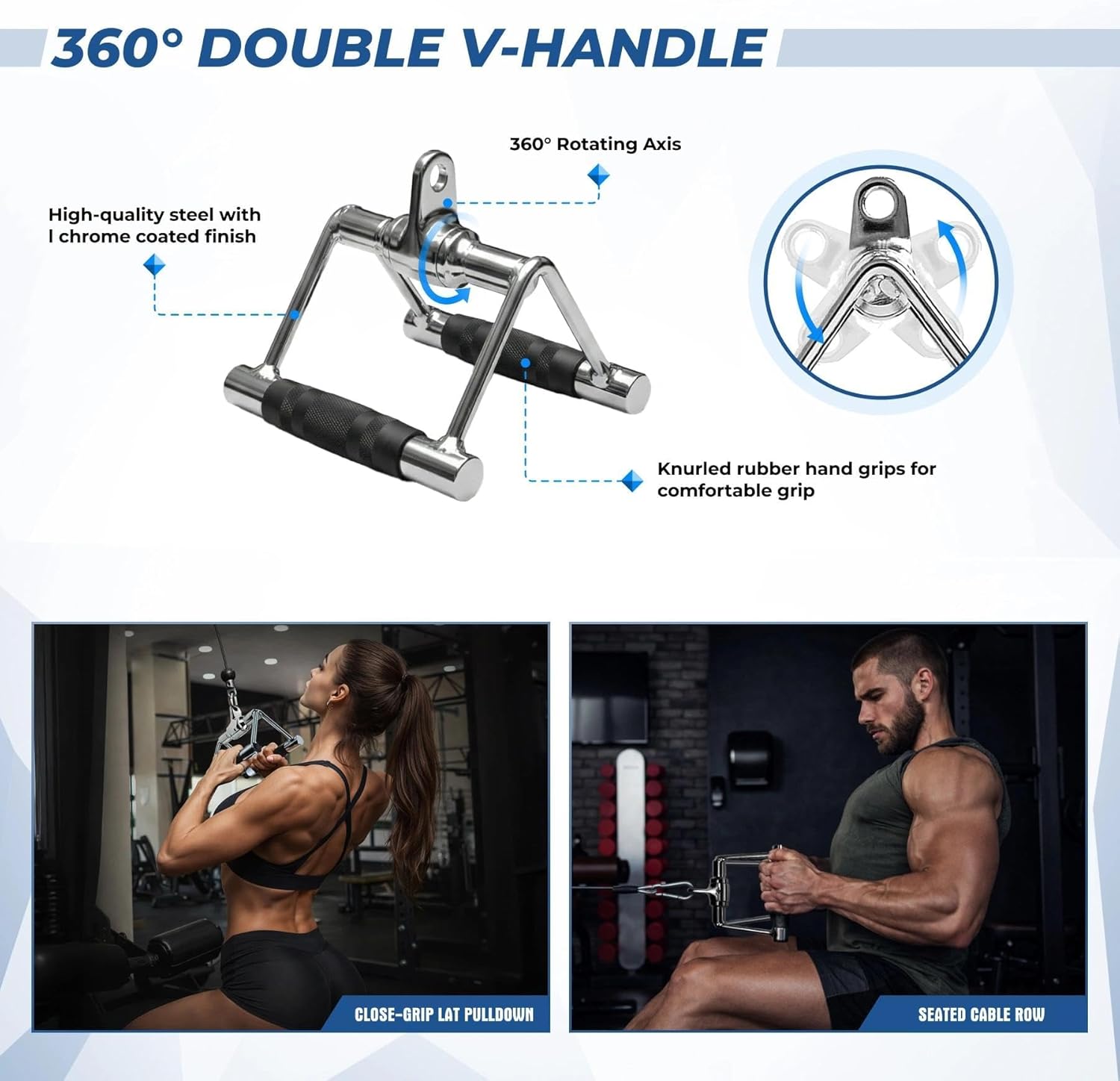 ERYNTIX Ultimate Attachment Set for Pull Downs, Rows, Pushdowns & More