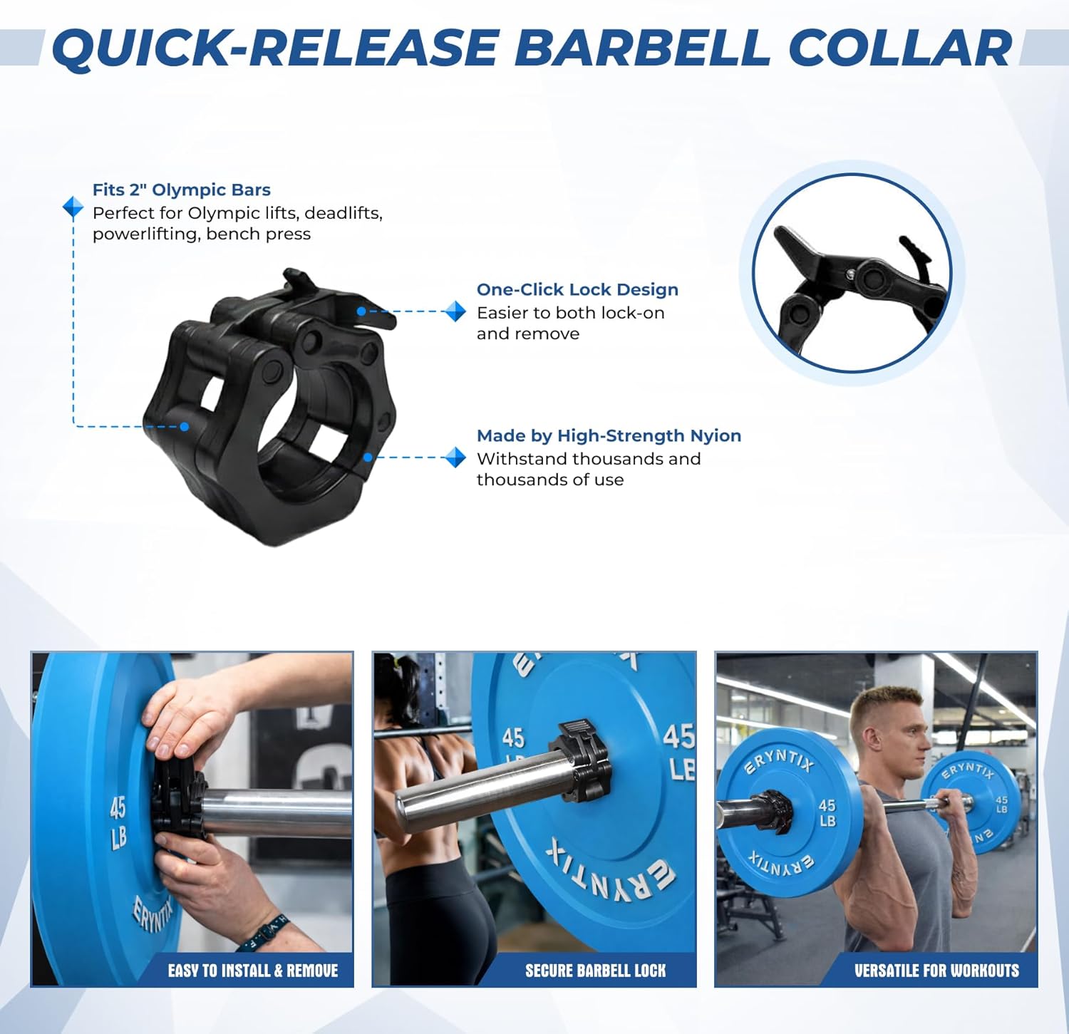 ERYNTIX Ultimate Attachment Set for Pull Downs, Rows, Pushdowns & More