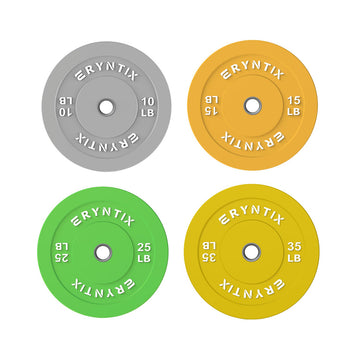 ERYNTIX ERYBP001 4-Pack Bumper Plates (10-35LB)