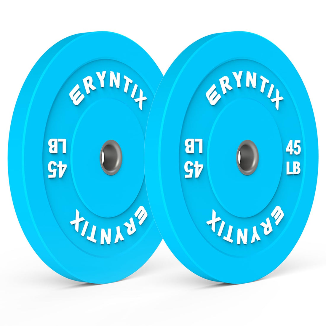 ERYNTIX ERYBP002 Olympic Bumper Plates 45LB Pair (2 Plates)