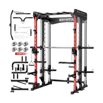 Eryntix LM10300 All-in-One Smith Machine Power Rack